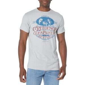 Liquid Blue Unisex Adult Creedence Clearwater Revival Travelin Band T-Shirt